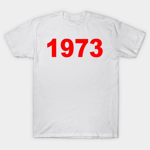 1973 Red T-Shirt by Vladimir Zevenckih